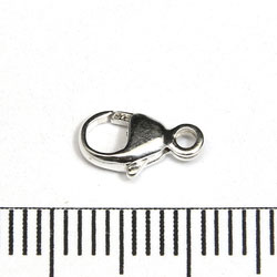 Karbinhake oval 9 mm sterling silver