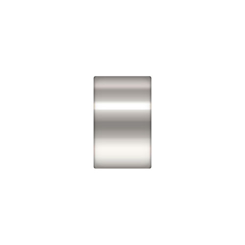 Klämtuber 1,0 mm x 1,6 mm sterling silver