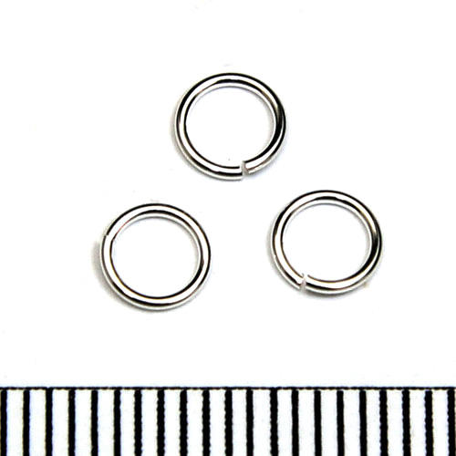 Öppen motring 5 mm 0,64 mm sterling silver