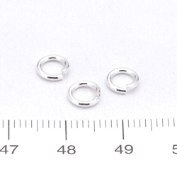 Jumplock 6 mm sterling silver