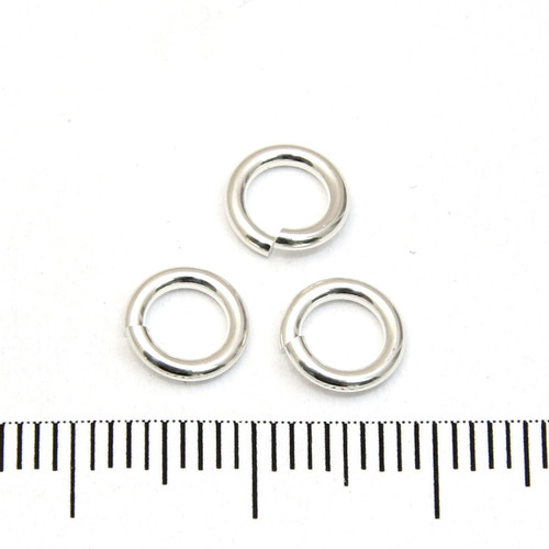 Öppen motring 7 mm 1,27 mm sterling silver