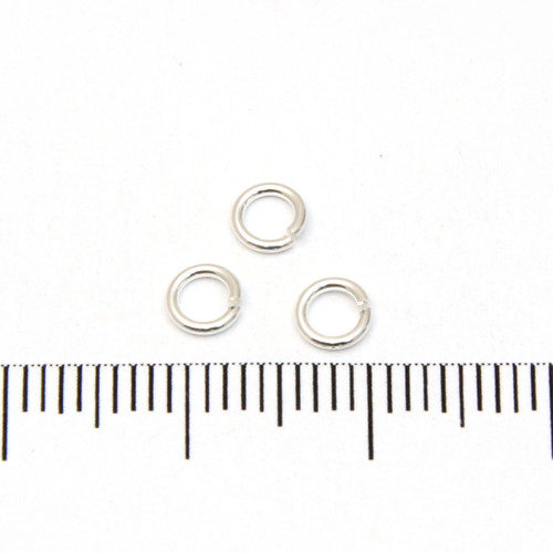 Öppen motring 4,3 mm 0,76 mm sterling silver