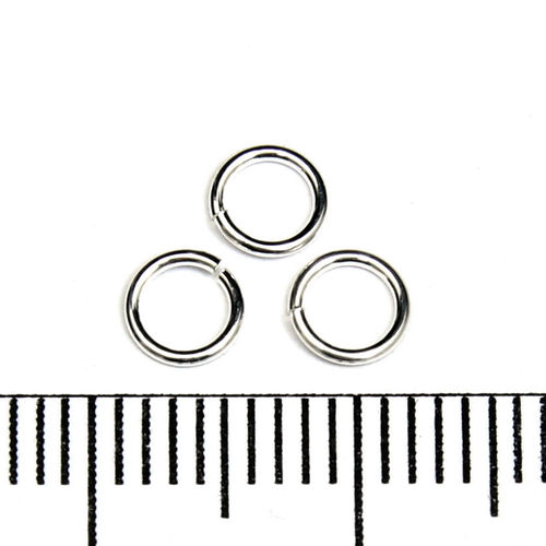 Öppen motring 4,5 mm 0,64 mm sterling silver