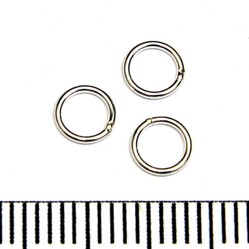 Lödd motring 5 mm 0,64 mm sterling silver