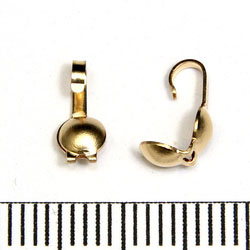 Knutgömma 3,5 mm gold filled med öppen ögla