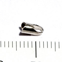 Ändavslut 2 mm sterling silver
