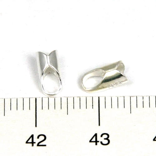 Ändavslut 3 mm sterling silver