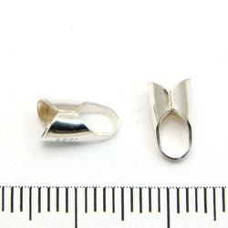 Ändavslut 4 mm sterling silver