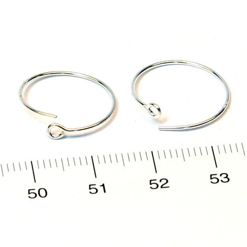 Creoler 15 mm sterling silver