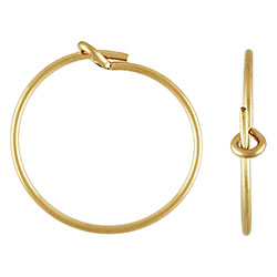Creoler 15 mm gold filled Creoler 15 mm gold filled