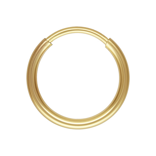 Creoler 1,25 mm tjocklek 12 mm diameter gold filled