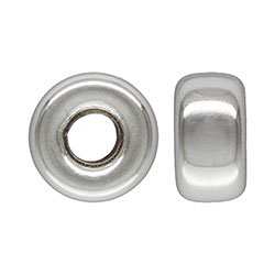 Rondell 5,2 x 2,8 mm sterling silver