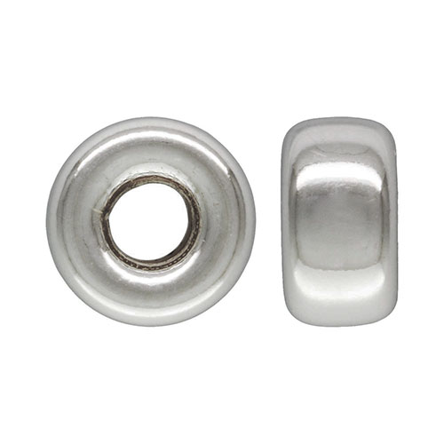 Rondell 5,2 x 2,8 mm sterling silver