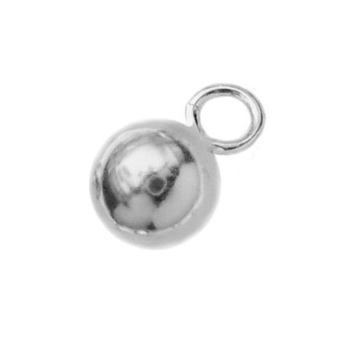 Berlock kula 3,8 mm sterling silver 	