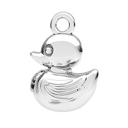 Berlock anka 12 mm sterling silver