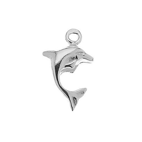 Berlock delfin 13 mm sterling silver