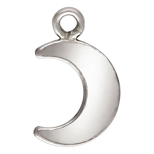 Miniberlock månskära 6,5 x 5 mm sterling silver