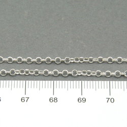 Ärtkedja 2,5 mm på löpmeter sterling silver