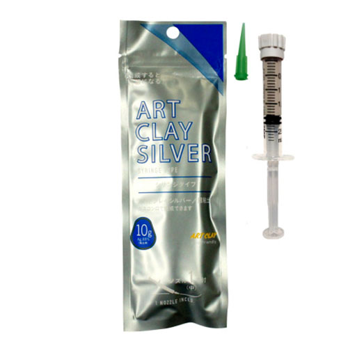 Art Clay silverlera spruta med munstycke 10 g